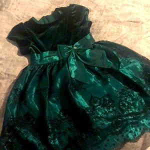 Jane Copeland velvet and taffeta dress